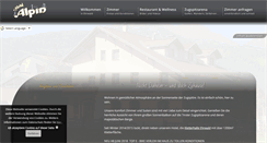 Desktop Screenshot of hotel-alpin.at